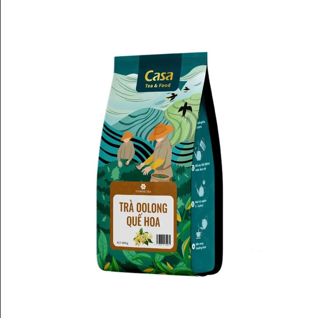 Trà Oolong Quế Hoa 600g