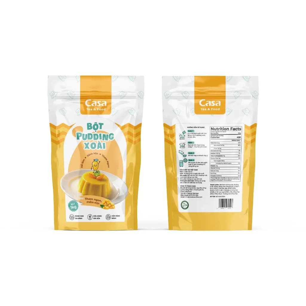 Pudding Xoài