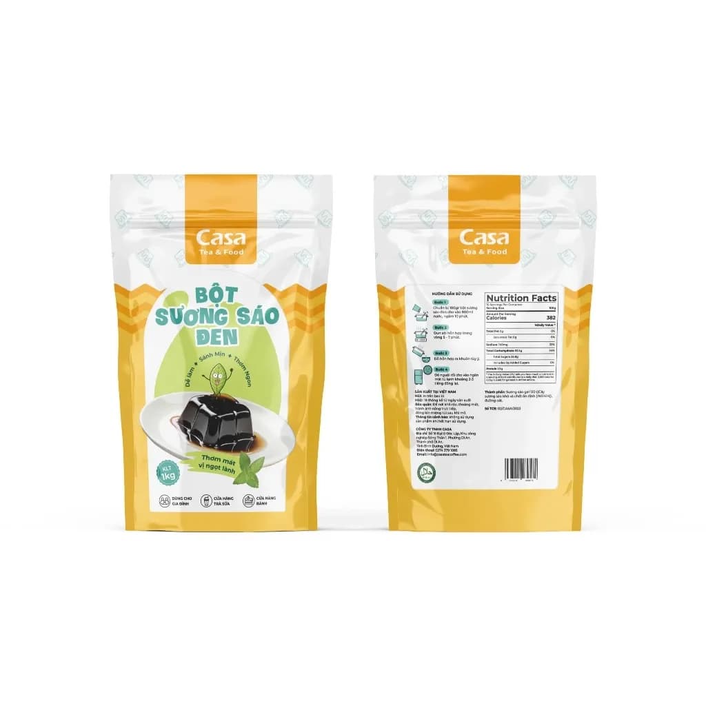 Bột Sương Sáo Đen